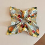 Oil Painting Scarf Scrunchie