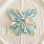 Emerald Teal Scrunchie
