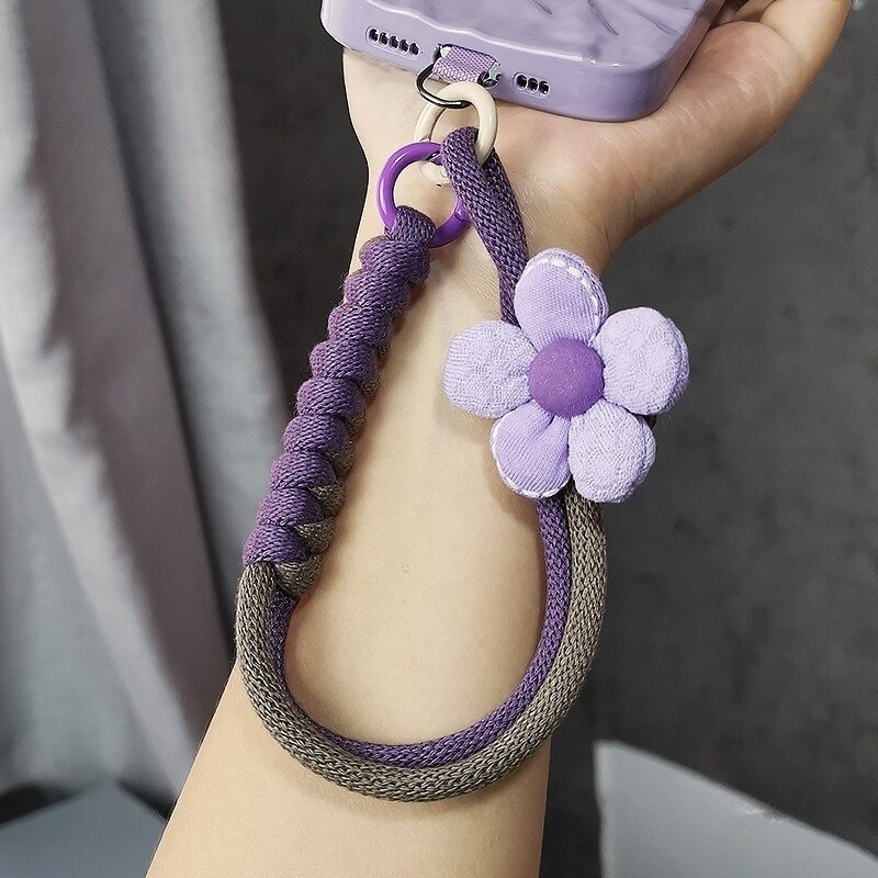 Colorful Woven Wrist Strap for Camera & Phone – Anti-Lost Outdoor Travel Wristband